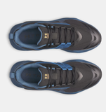 Under Armour Mens Charged Commit TR 5 - Wham Blue / Black / Apollo Orange - 498