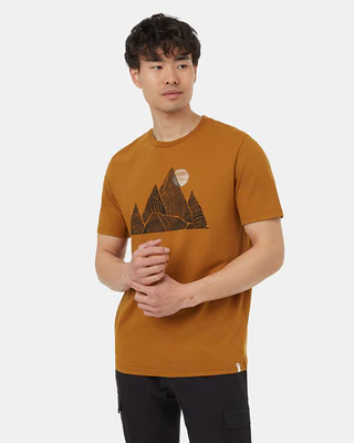 Tentree Mens Mountain Peak Classic T-Shirt