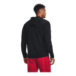 Under Armour Men's UA Rival Terry LC Full Zip Hoodie - Black / White - 001