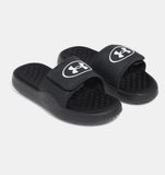 Under Armour Boys' UA Ignite Pro 8 Slides - Black / White - 001