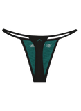 Huha Women's Seamless String Thong 2.0 Mineral Undies - Black