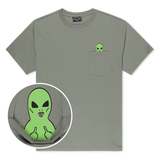 Ripndip Men's Lord Alien Pocket Tee - Dusty Sage