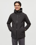 Tentree Mens Nimbus Rain Jacket - Meteorite Black