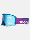 Anon Nesa Goggles + Bonus Lens + MFI® Face Mask - Pink Denim