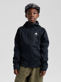 Burton Kids' Crown Weatherproof Full-Zip Fleece Hoodie - True Black