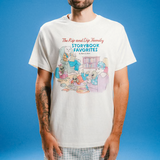 Ripndip Men's Storybooks Tee - Bone