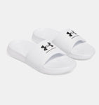 Under Armour Women's UA Ignite Select Slides - White / Black - 102
