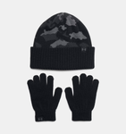 Under Armour UA Beanie Glove Set - Black - 001