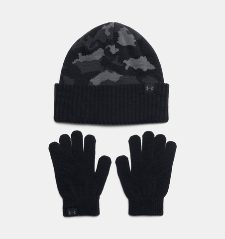 Under Armour UA Beanie Glove Set - Black - 001