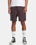 RVCA Mens Escape Elastic Waist Shorts 17"