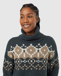 Tentree Women's Highline Intarsia Turtleneck Sweater