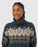 Tentree Women's Highline Intarsia Turtleneck Sweater