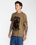 RVCA Mens Buffalo Short Sleeve Tee - Coyote