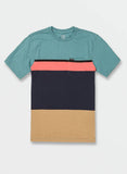 Volcom Boys Stone Blocker Crew Short Sleeve Tee