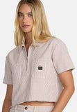 RVCA Women's Labour Dayshift SS - Cocoa