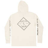 Salty Crew Mens Tippet Pocket UV Hoodie - White