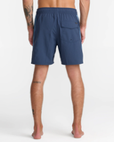 RVCA Crest Elastic 17" Swim Trunk - Moody Blue