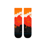 Stance Out Of Range Light Wool Crew Socks - Orange