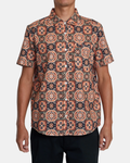 RVCA Mens Rvgazi Short Sleeve Shirt