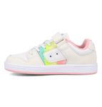 DC Kids Manteca 4 V Shoes - White/Pink