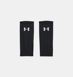 Under Armour Men's UA Shin Guard Sleeves - Black / White - 002