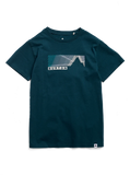 Burton Kids' Elmore Short Sleeve T-Shirt - Atlantic Teal
