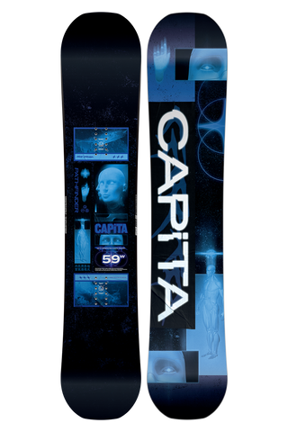 Capita Men's Pathfinder Camber Directional Twin/Hybrid Camber Snowboard