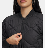 Under Armour Women's UA Heritage Bomber Jacket - Black - 001
