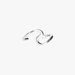 Pura Vida Wave Ear Cuff ~ Silver