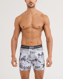 Saxx Volt Breathable Mesh Underwear - Gridiron Action - Grey Heather