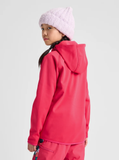 Burton Kids' Crown Weatherproof Full-Zip Fleece Hoodie - Azalea Pink