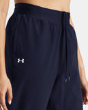Under Armour Women's UA Rival Woven Pant - Midnight Navy / White - 410