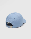 Tentree Flower Embroidery Peak Hat - Lakeside Blue White Oak