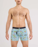 Saxx Vibe Xtra Soft Comfort Underwear - Birdie Blue - Tide