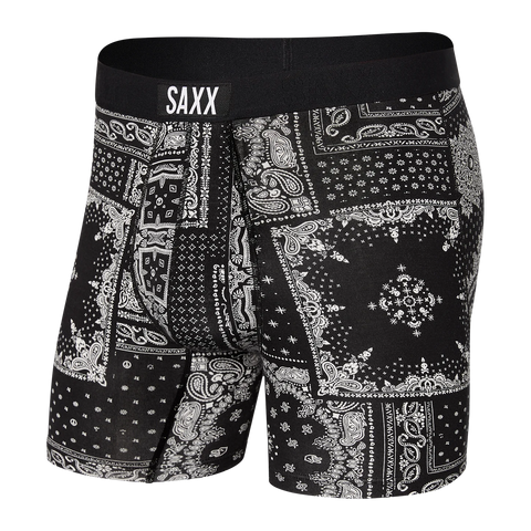 Saxx Vibe Underwear - Black Bandana Republic