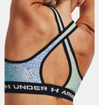 Under Armour Women's Armour® Mid Crossback Printed Sports Bra