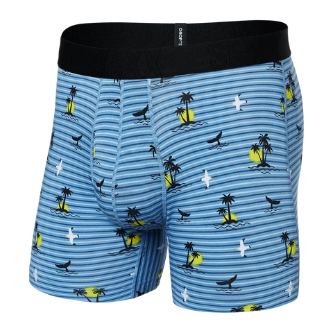 Saxx Droptemp™ Cooling Cotton Underwear - Offshore Breeze- Blue