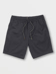 Volcom Mens Frickin Elastic Waist Shorts - Charcoal