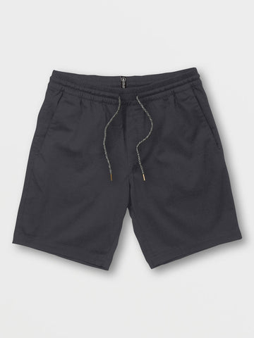 Volcom Mens Frickin Elastic Waist Shorts - Charcoal