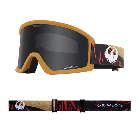 Dragon DX3 L OTG Bryan Iguchi Signature Snow Goggle with Lumalens - Dark Smoke