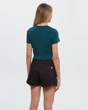 Tentree Women's Lawson Twist Front T-Shirt - Jasper