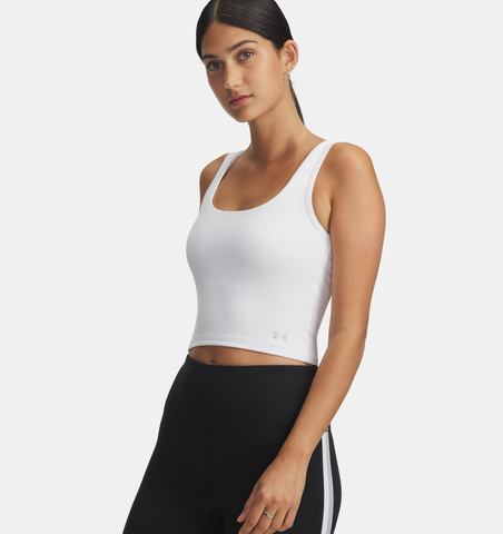 Under Armour Women's UA Motion Tank - White / Halo Gray - 100