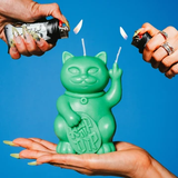 Ripndip Lucky Nermal Candle - Green