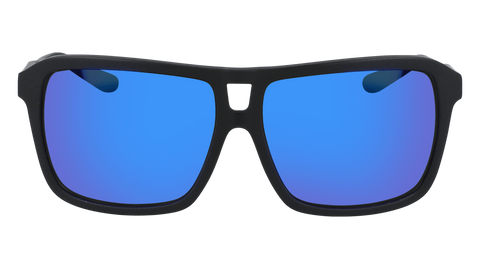 Dragon The Jam Upcycled LL Ion Sunglasses - Matte Black Blue Ion