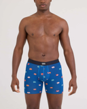 Saxx Vibe Xtra Soft Comfort Underwear - Crab Boil - Navy Dawn