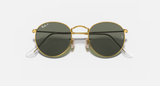 Ray-Ban Round Metal Sunglasses - Arista W/ G-15 Green