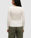 Tentree Women's Knowles Henley - Undyed
