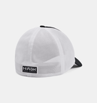 Under Armour Men's UA Fish Hunter Mesh Cap - Black / White - 001