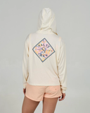 Salty Crew Women's Tippet Fill Tech Hoodie - Off White