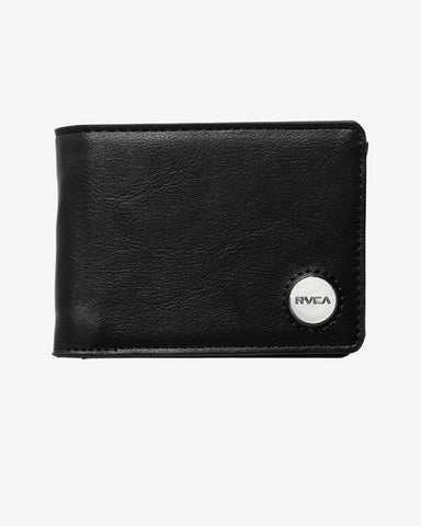 RVCA Coin Flip Wallet - Black